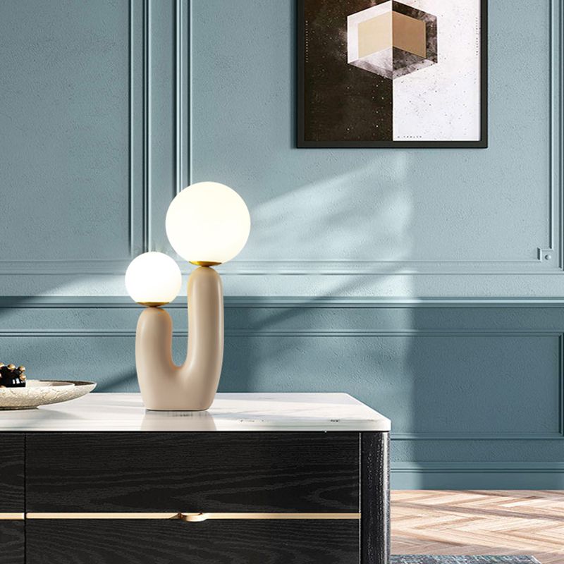 Noordse oogverzorgingstafellamp moderne stijl glazen bureaulamp voor studie slaapkamer