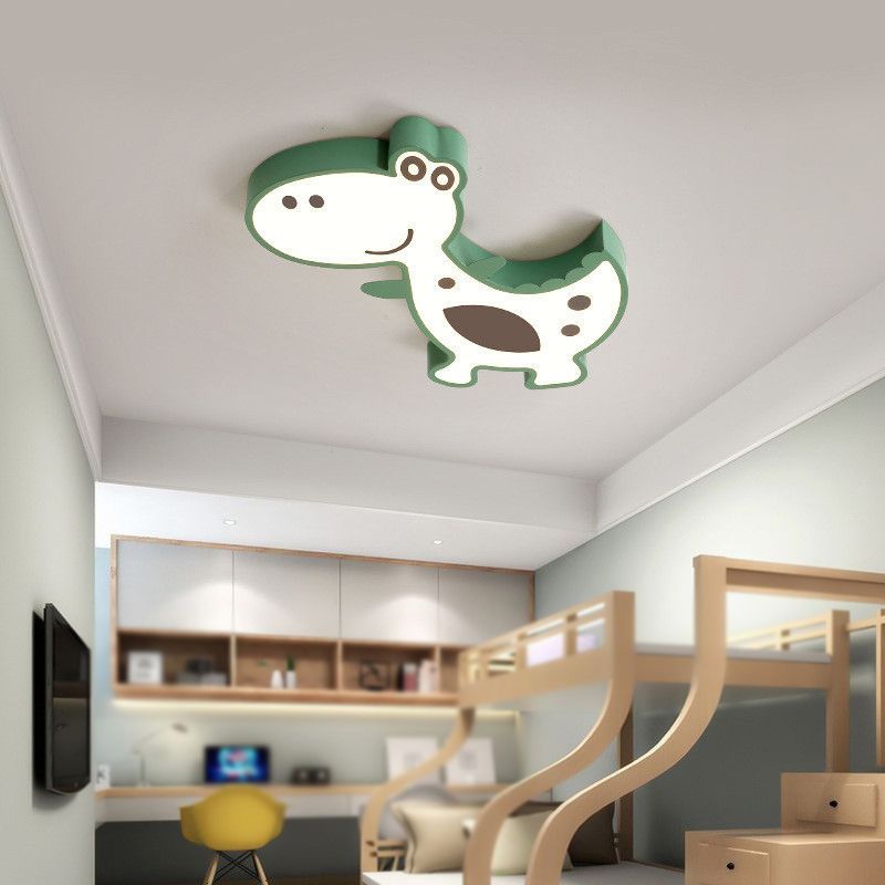 Modern Ceiling Light Children LED Ceiling Mount Light with Acrylic Shade for Kid's Room