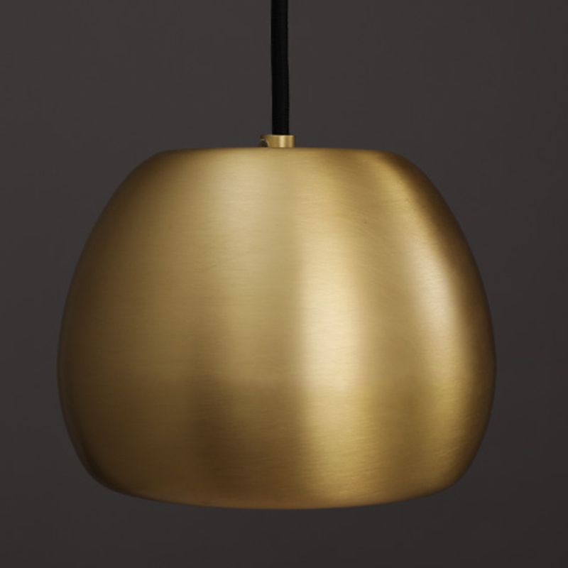 Bulbe métalle suspendu à la lumière de style postmoderne de style postmoderne