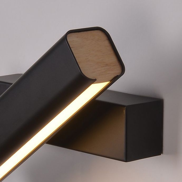 Rotatable Linear Wall Lighting Ideas Modern Metal 1 Light Wall Mounted Lighting