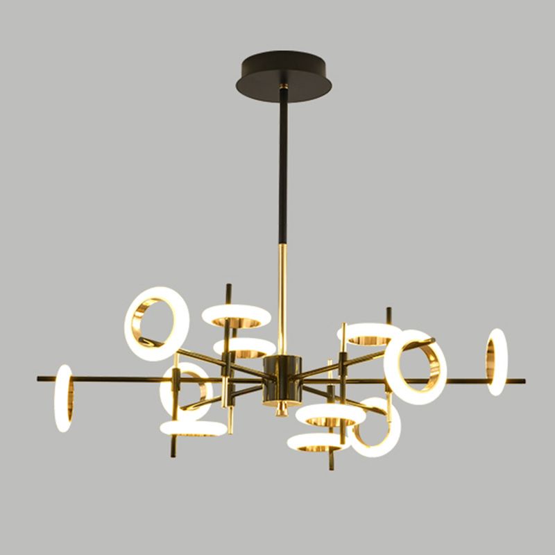 Stile moderno semplicità LEDELIE LEDALILE LUCE ACRILICO LUCE PENDANTE ROUND PER SOGGIO