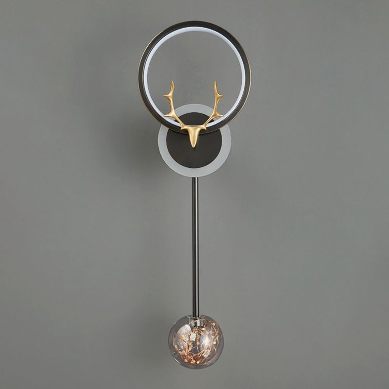 Contemporary Wall Sconce Copper Sconce Light Fixture for Bedroom