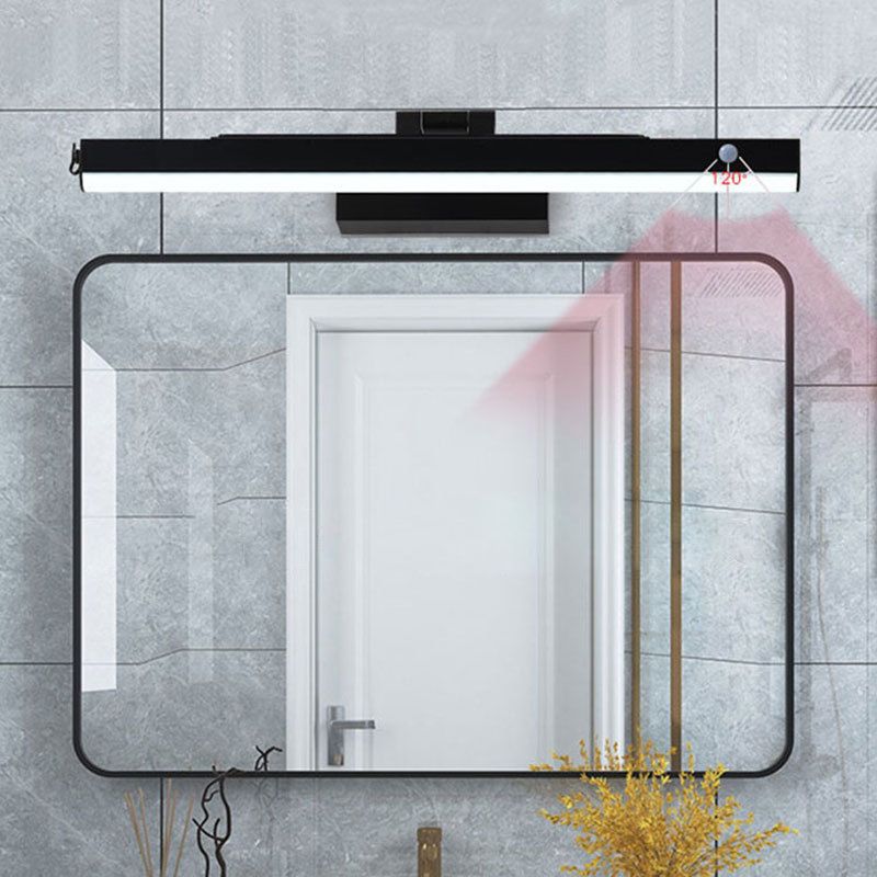 Modern Simplicity Intelligent Sensor Lighting Fixture for Bathroom Powder Room Washroom