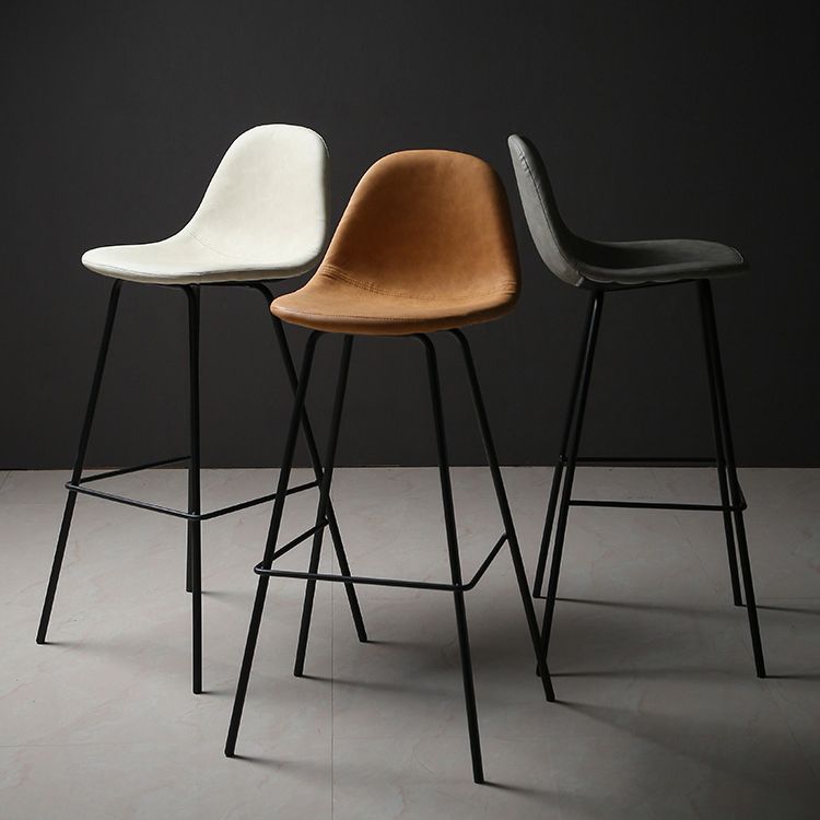 Barhocker im Industriestil mit Eisenbeinen, Thekenhocker für die Küchenbar