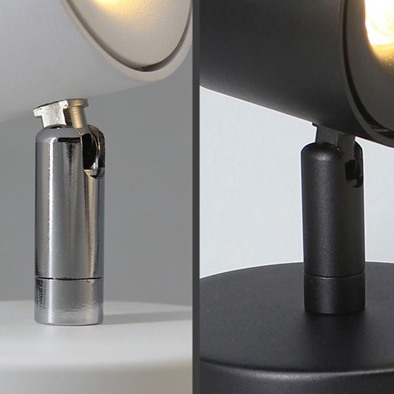 Luce da parete in stile muro ombreggiato in metallo per la camera da letto