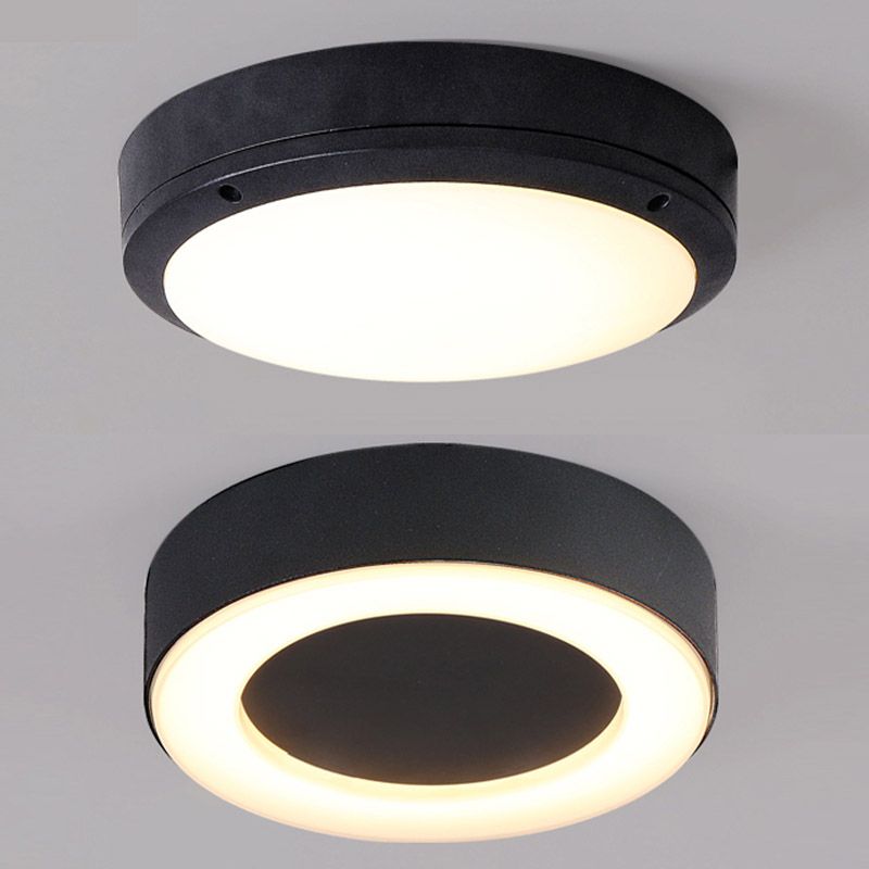 Plafonnier LED étanche, lampe encastrée de Style traditionnel moderne pour balcon