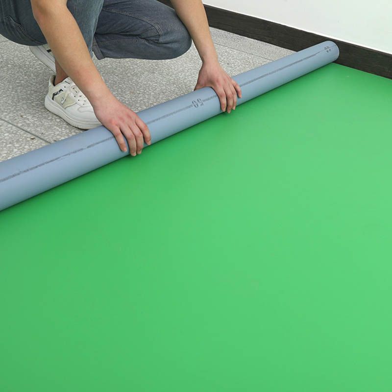 Modern Style PVC Flooring Pure Color Waterproof Fire Resistant PVC Flooring