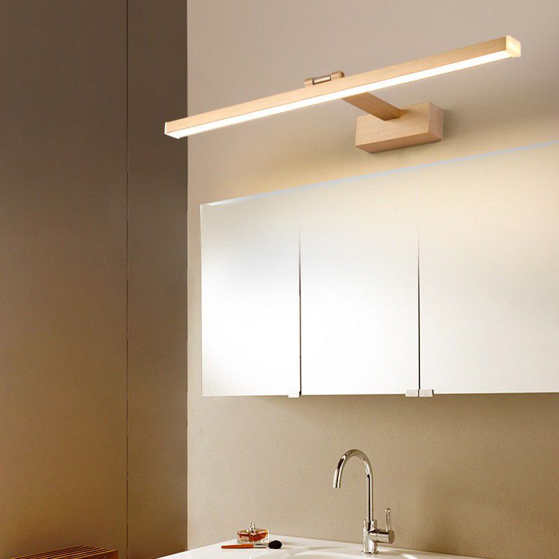 Linear Wall Sconce Lighting Modern Metal 1 Light Sconce Light with Acrylic Shade