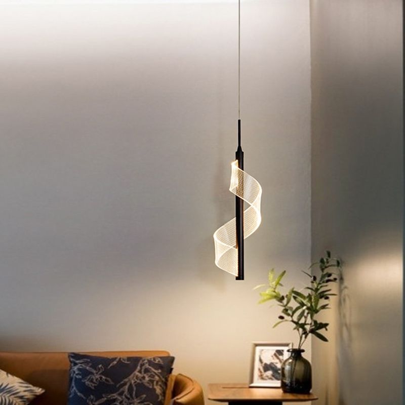 Stile moderno a led in metallo Luce a sospensione per soggiorno per soggiorno sala da pranzo