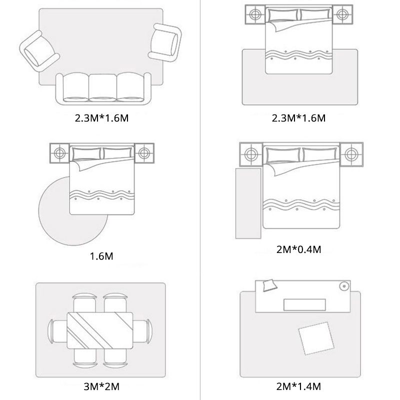 Wunderschöner klassischer Indoor-Teppich mehrfarbiger Blumen-Designbereich Teppich Polyester Nicht-Schlupf-Backing-Teppich für Wohnkultur