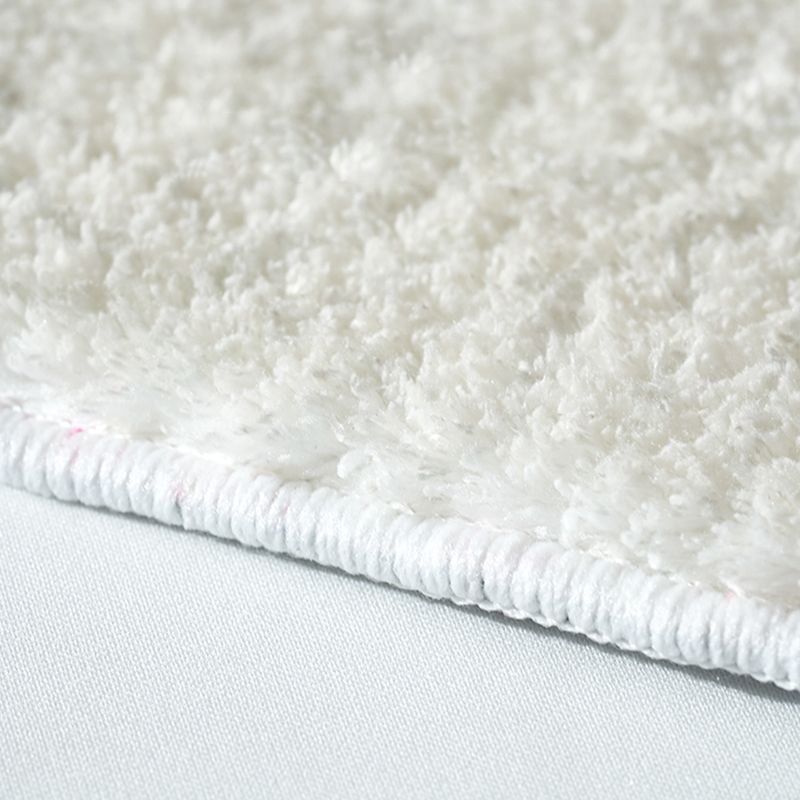 Modern Drawing Room Area Rug Khaki Polyester Area Carpet Non-Slip Backing Area Rug