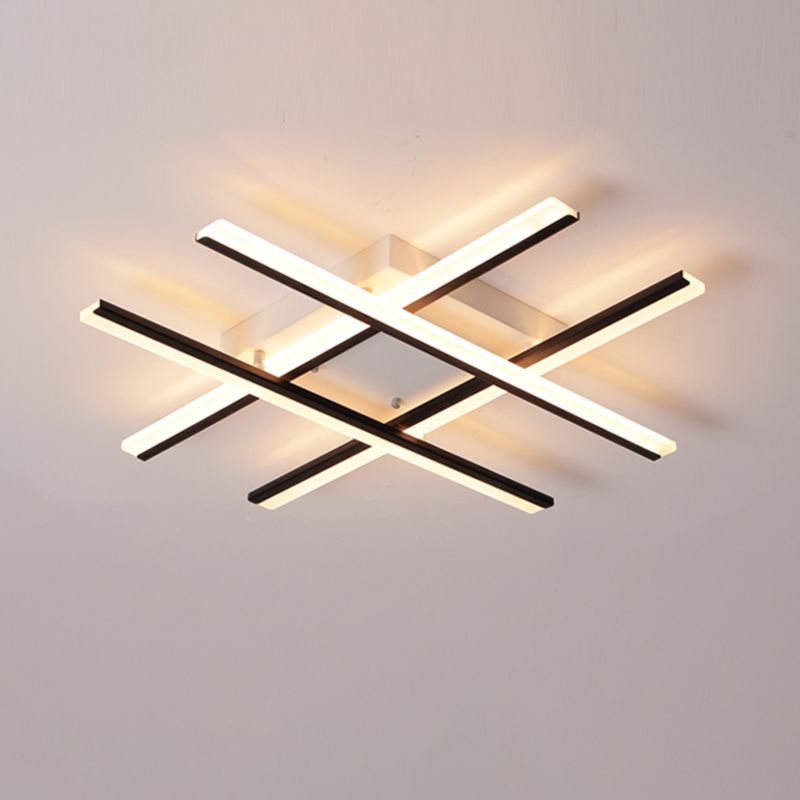 Sputnik LED Flush Mount Ceiling Light New Modern Acrylic Ceiling Mount Light Fixture