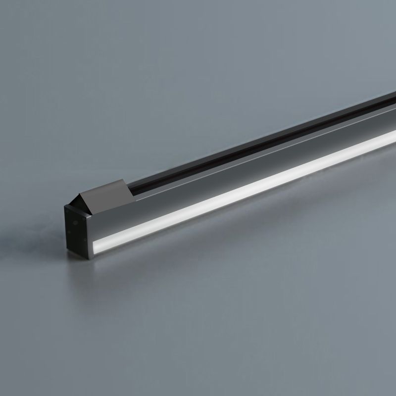 Metal Linear Shade Wall Lighting Modern 1-Light Wall Mounted Light Fixture