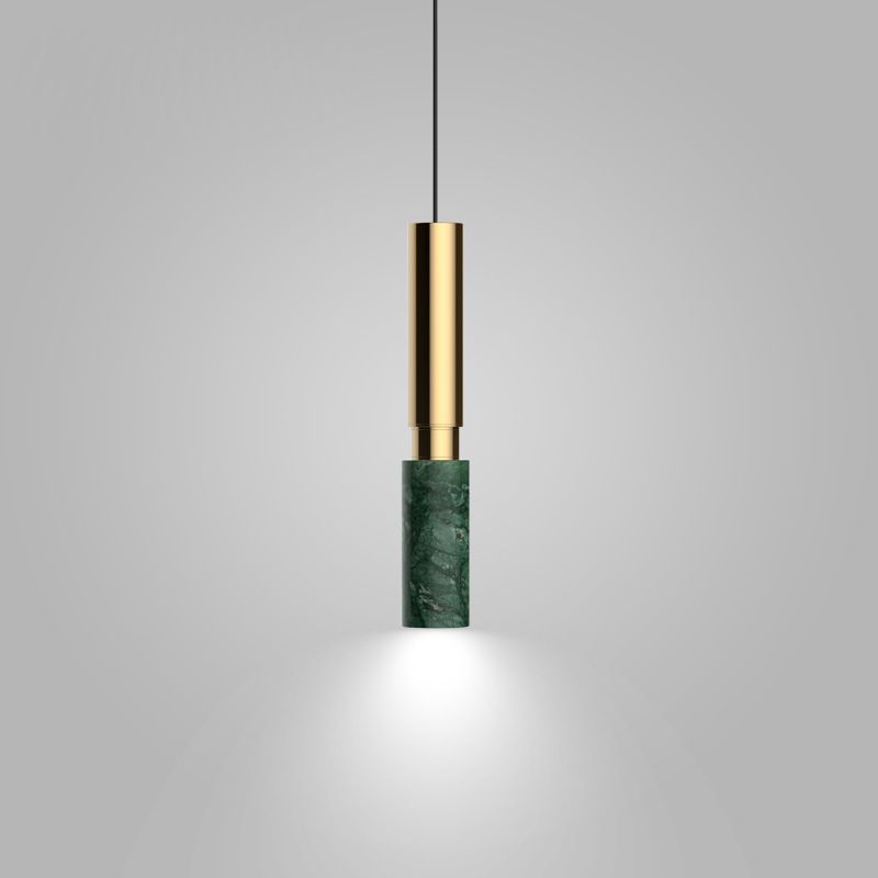 Pendre en pierre géométrique Light Modern Style Hanging Light pour le salon