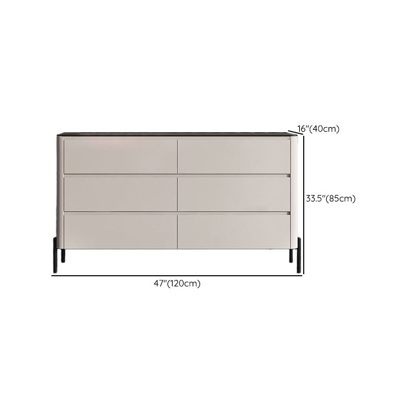 15.6-inch W Modern Storage Chest Manufactured Wood Storage Chest Dresser
