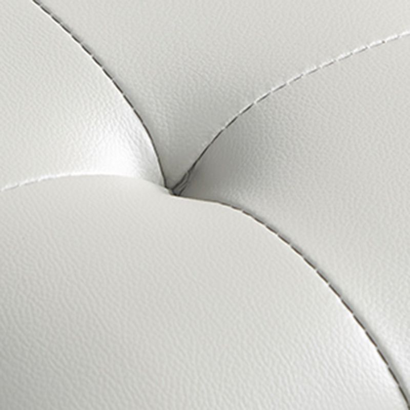 White Modern Square Standard Stain Resistant Standard for Drawing Room