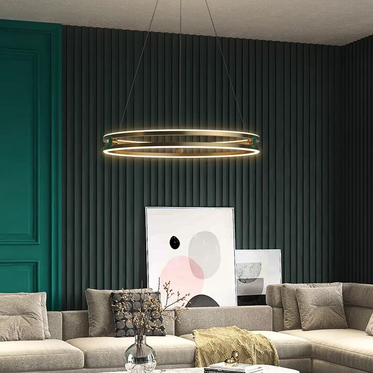 Contemporary Style Acrylic LED Pendant Light for Living Room Dining Room