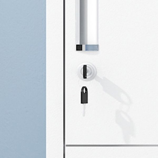 Contemporary Wardrobe Metal Wardrobe Closet for Home,16.54" D x 14.96" W x 70.87" H