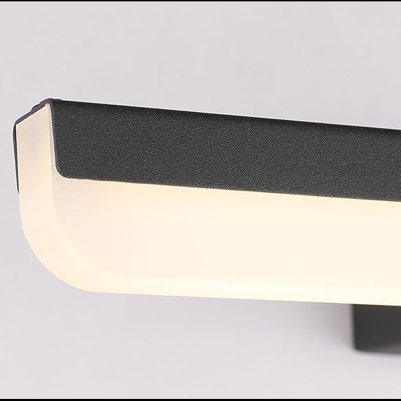 Modern Minimalist Style Linear Vanity Lighting Fixtures Plastic Vanity Sconces
