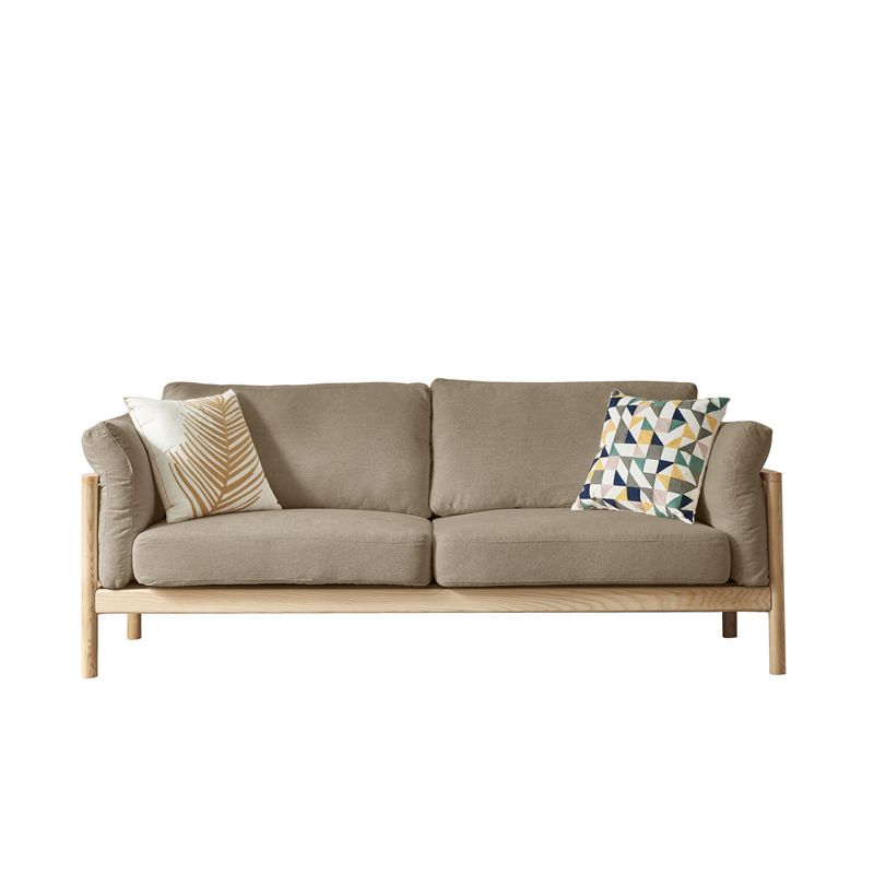Canapé arrière en vrac contemporain 32,68 "High Pillow Top Top Tissu Fabric pour le salon