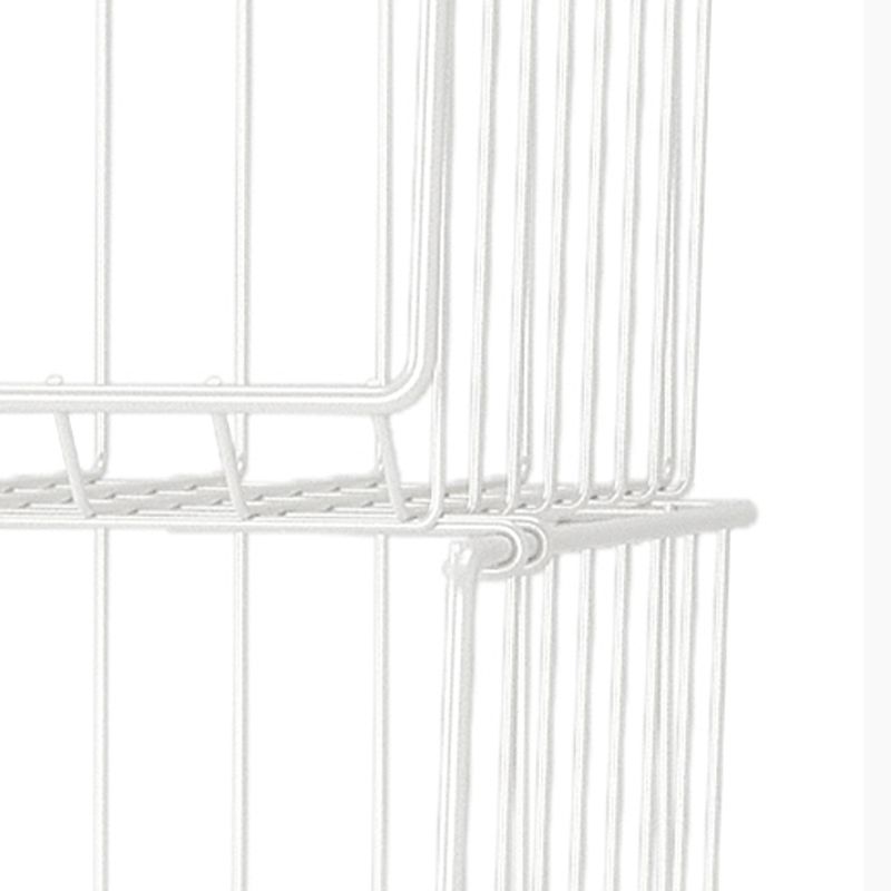 Libreria verticale in metallo standard in stile contemporaneo per la casa