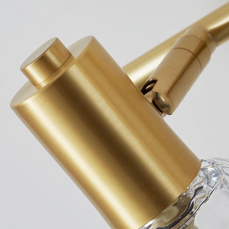 Moderne Kristall Make -up Spiegel leichte Badezimmer Einfacher Stil Spiegellampenlampenvorrichtung