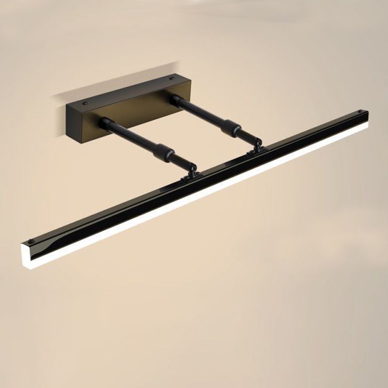 Contemporary Style Adjustable Vanity Light Fixtures Metal 1 Light Led Vanity Lights