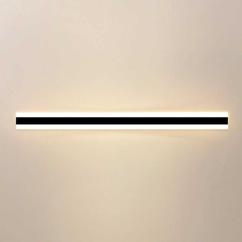 Modern Black Vanity Lighting LED Metal Bath Light for Bathroom