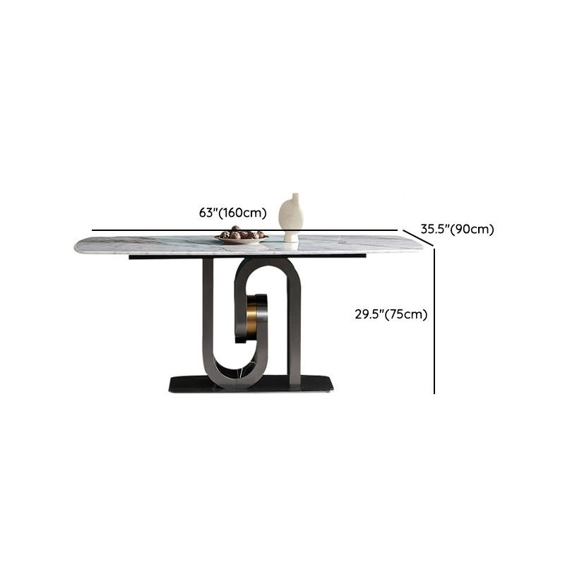 Rectangle Modern Dining Table Set 1/2/5/7 Pcs Dinette Set for Dining Room