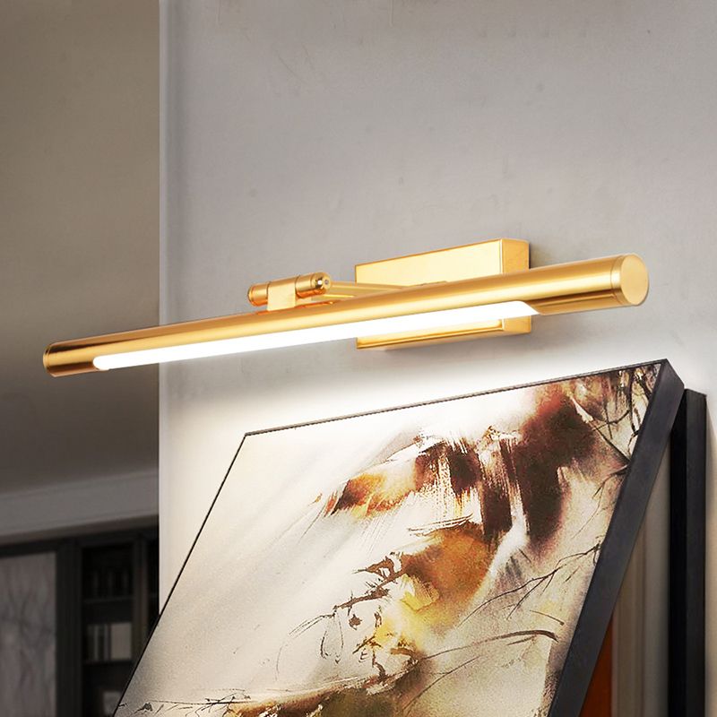 Luce di vanità lineare armato di lusso chiaro Lampada vanità vanità singola