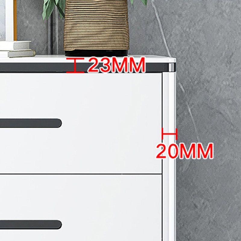 Contemporary Storage Chest Stone 15.75-inch Width Storage Chest Dresser