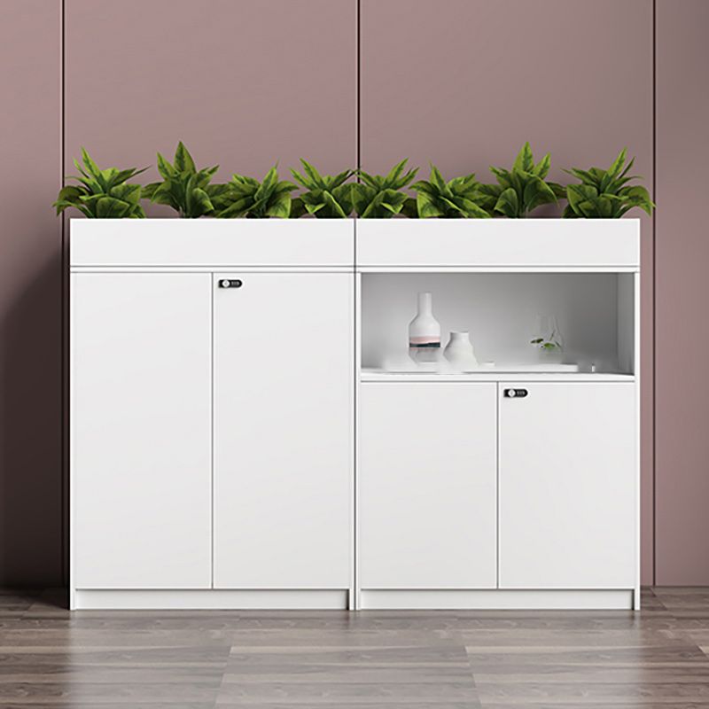 Modern Lateral Storage Filing Cabinet Wooden File Cabinet with Lock