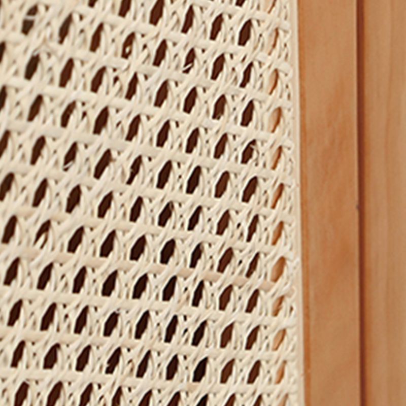 Wooden Home Sideboard Farmhouse Style Simple Rectangular Side Board with Doors