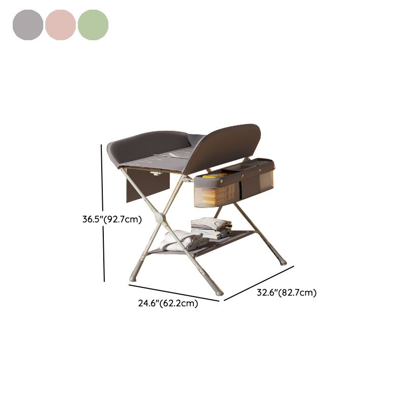 Contemporary Style Baby Changing Table Portable for 0-3 Years Old