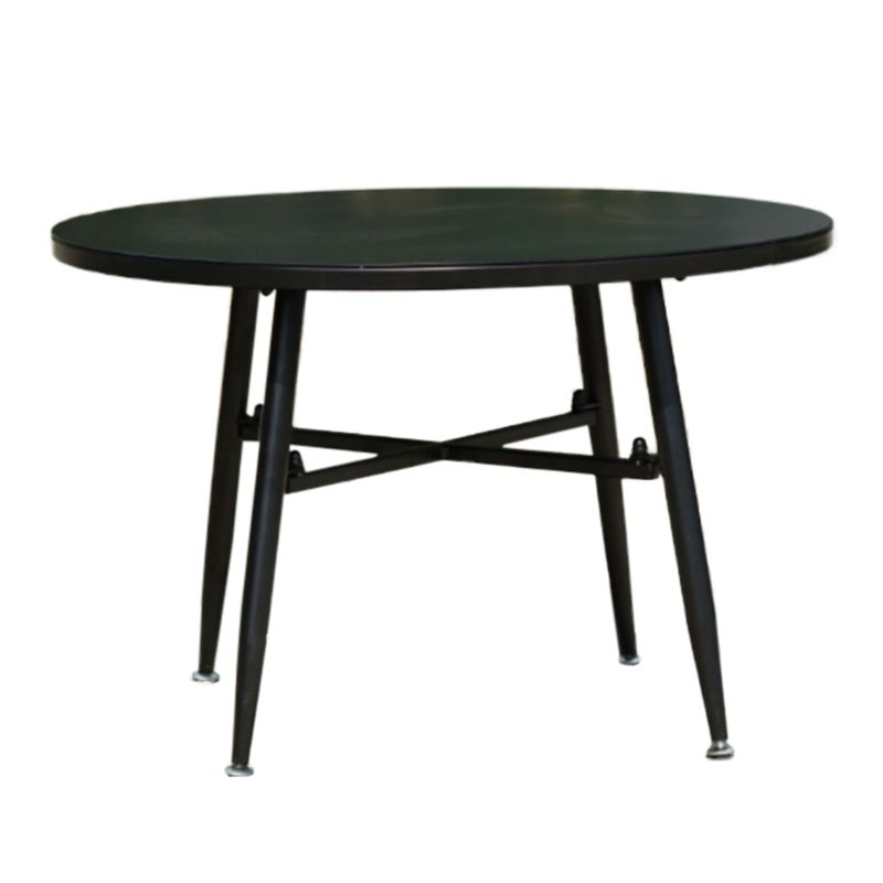 Boho Iron Circular Dining Table 1/3/4/5 Pcs Patio Dining Set