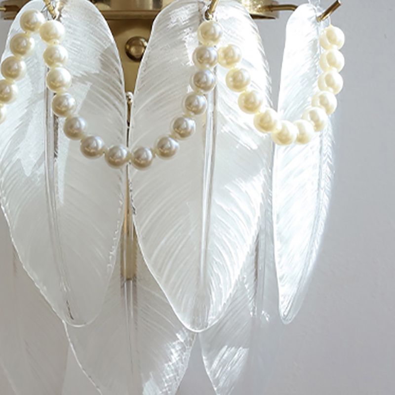 Modern Style Unique Wall Lamp Glass Wall Sconce Lighting for Bedroom