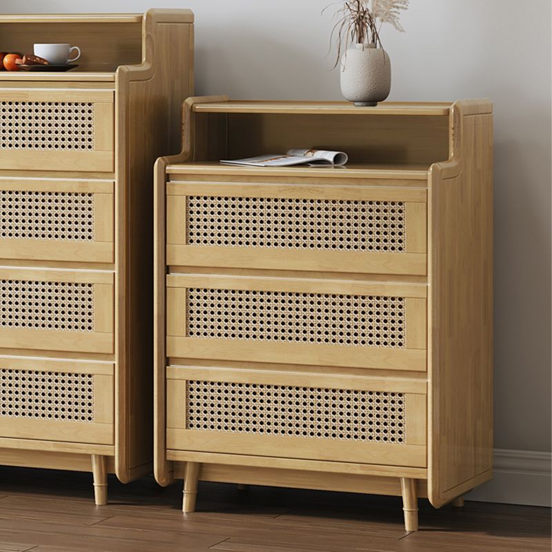 Modern Storage Chest Solid Wood Storage Chest Dresser with 3/4/5 Drawers