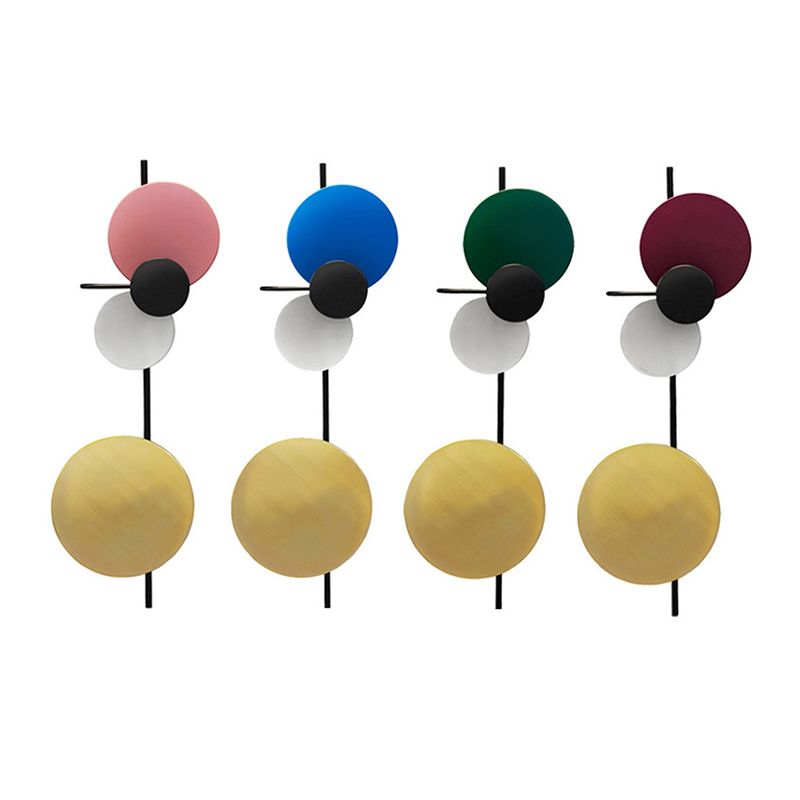 1 Light Wall Mounted Light Fixture Postmodern Metal Design Sconce Light Fixture