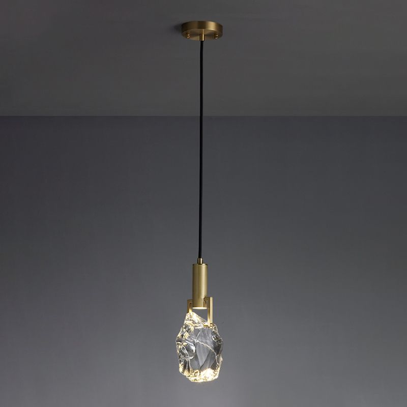 Modern Style Hanging Light Crystal Pendent Lighting Fixture for Living Room