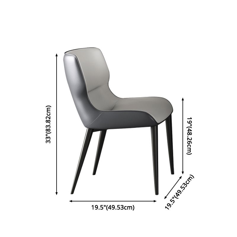 Modern Style Sintered Stone Dining Set with White Rectangle Shape Table and Double Pedestal Base