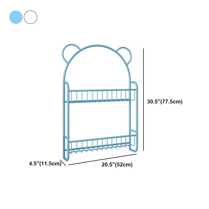 Libreria moderna mobile in metallo in metallo per casa