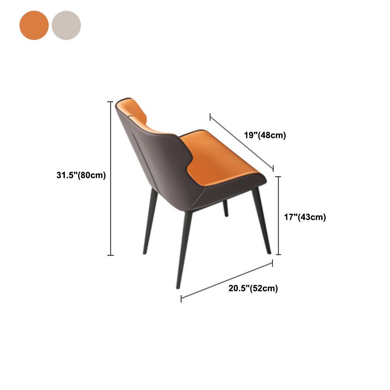 Modern Dining Table Set 1/4/5/7 Pcs Rectangle Dining Table Set with Wingback Chairs