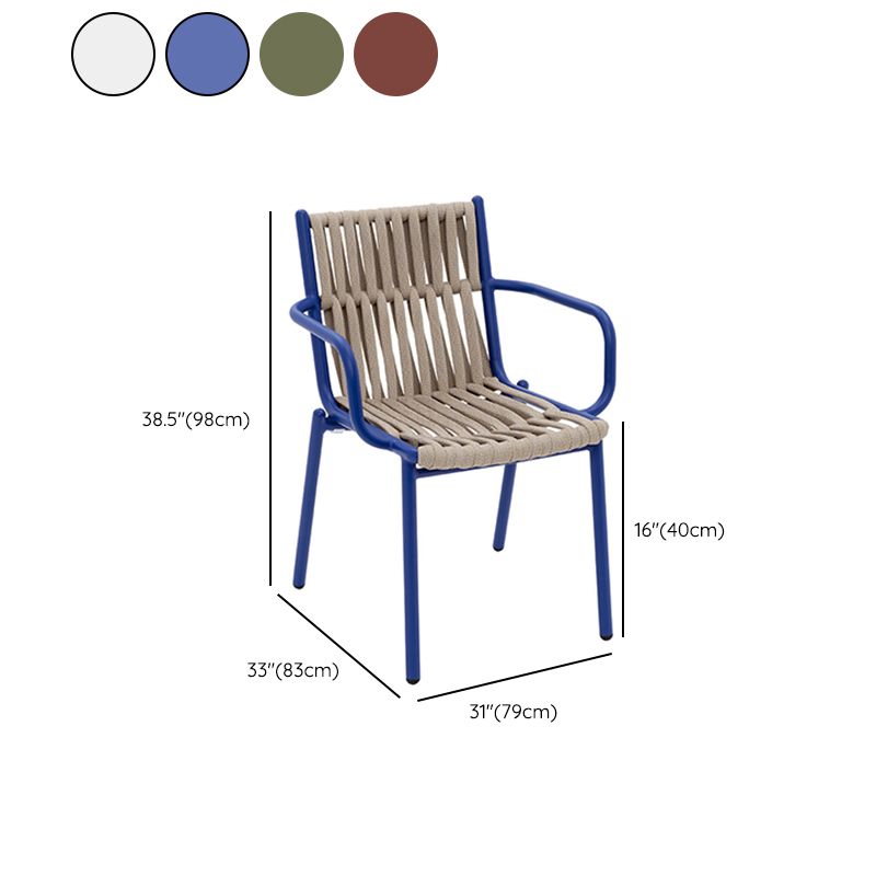 Fixed Back Lounge Chair Basic Four Legs Chair for Living Room