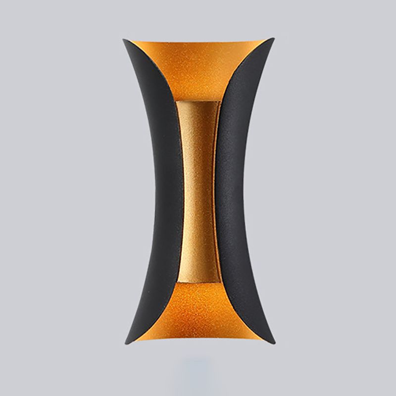 Modern Wall Washer Lighting Minimalist Metallic LED Wall Sconce for Sitting Room