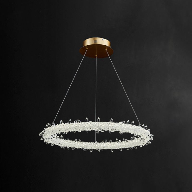 Lampade per lampadari a LEDELIE LED SIMPLICITÀ MODERNY GARLA LEDE LUMI DI CRIDURO CRIDUNGE PENDANTI PER RISTATO