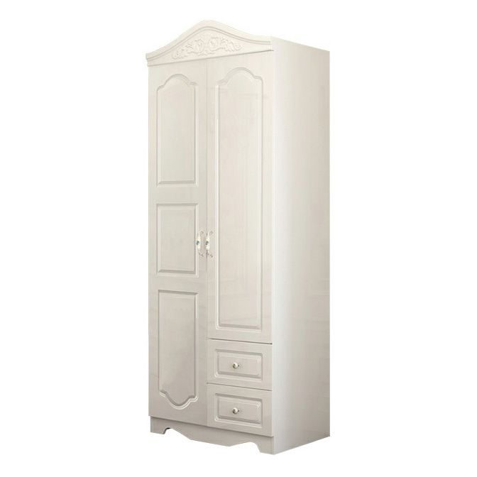 French Country Wardrobe Armoire Engineered Wood Wardrobe Closet