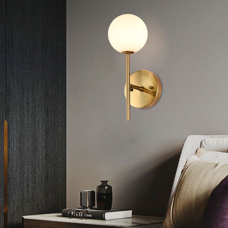 Modern Creative Wall Light Globe Glass Wall Light for Living Room