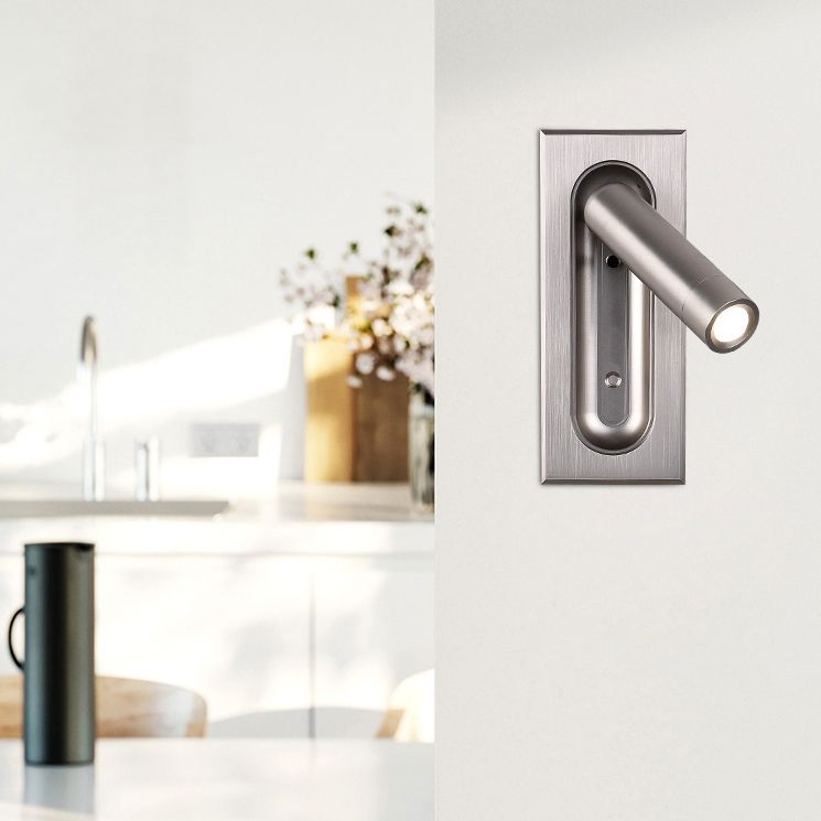 Estilo moderno Led de lectura LED LEA LEADLE DE LIMPLE DE LA LUZ ROTATABLE ROTATA