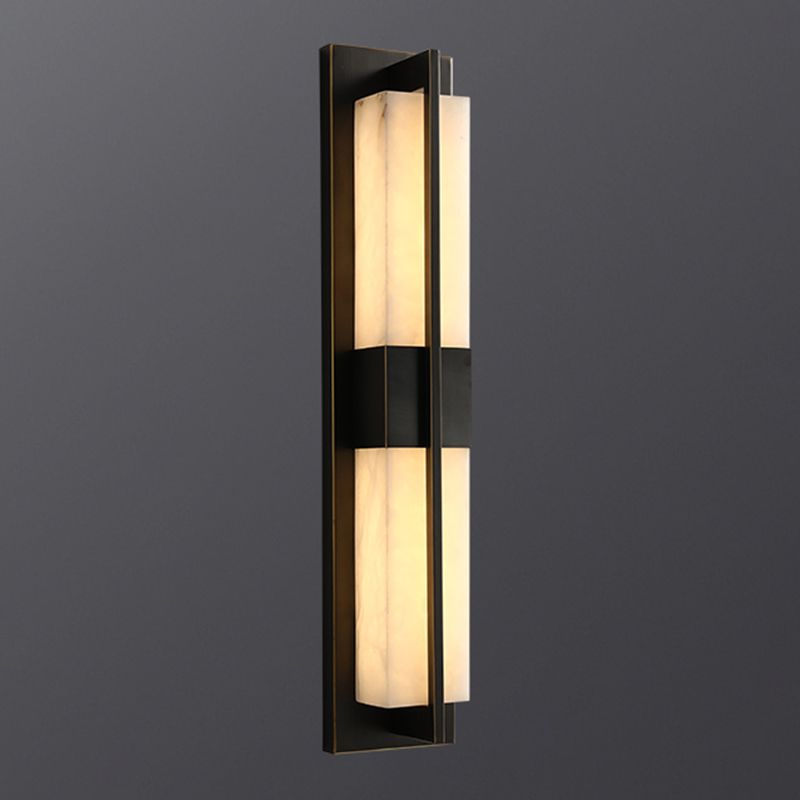 Modernism Wall Sconce Waterproof Outdoor Sconce Light Fixture with Marble
