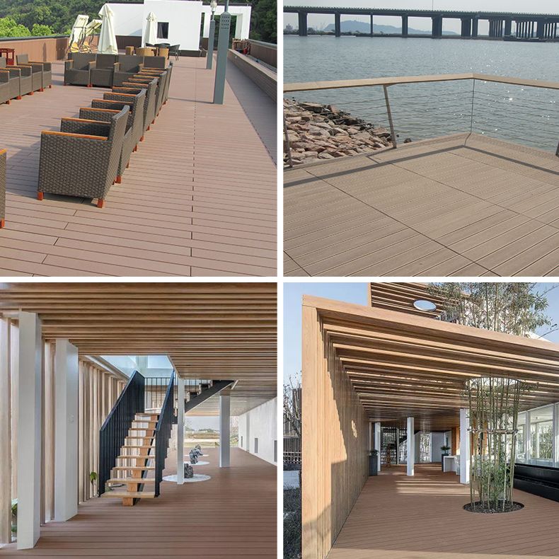 Striped Pattern Patio Flooring Tiles Nailed Flooring Tiles Floor Board